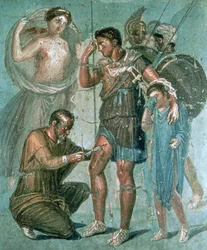 Aeneas Injured, from Pompeii